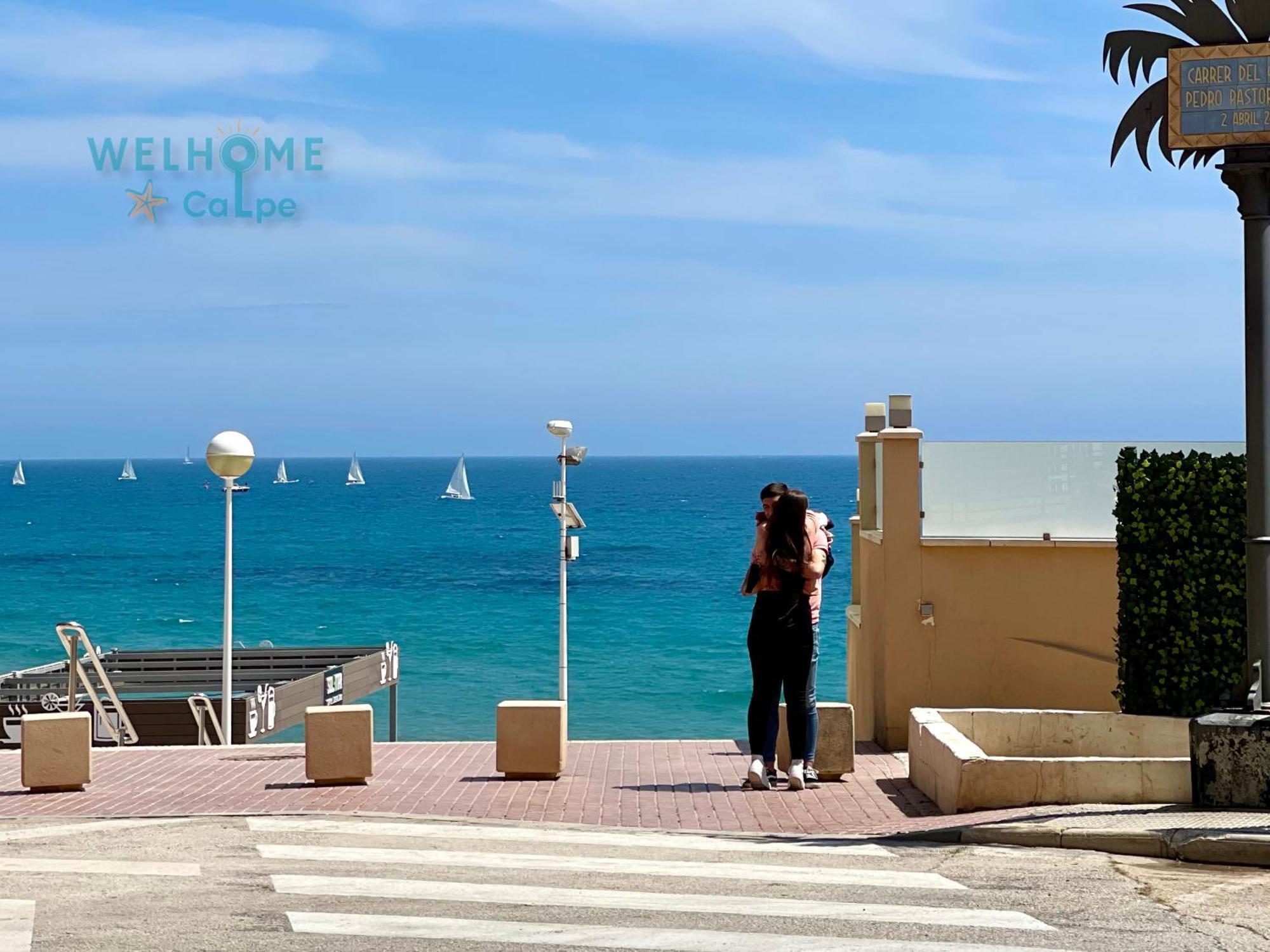 Calalga Сasa Frente A La Playa Con Piscina Privada Villa Calpe Eksteriør billede