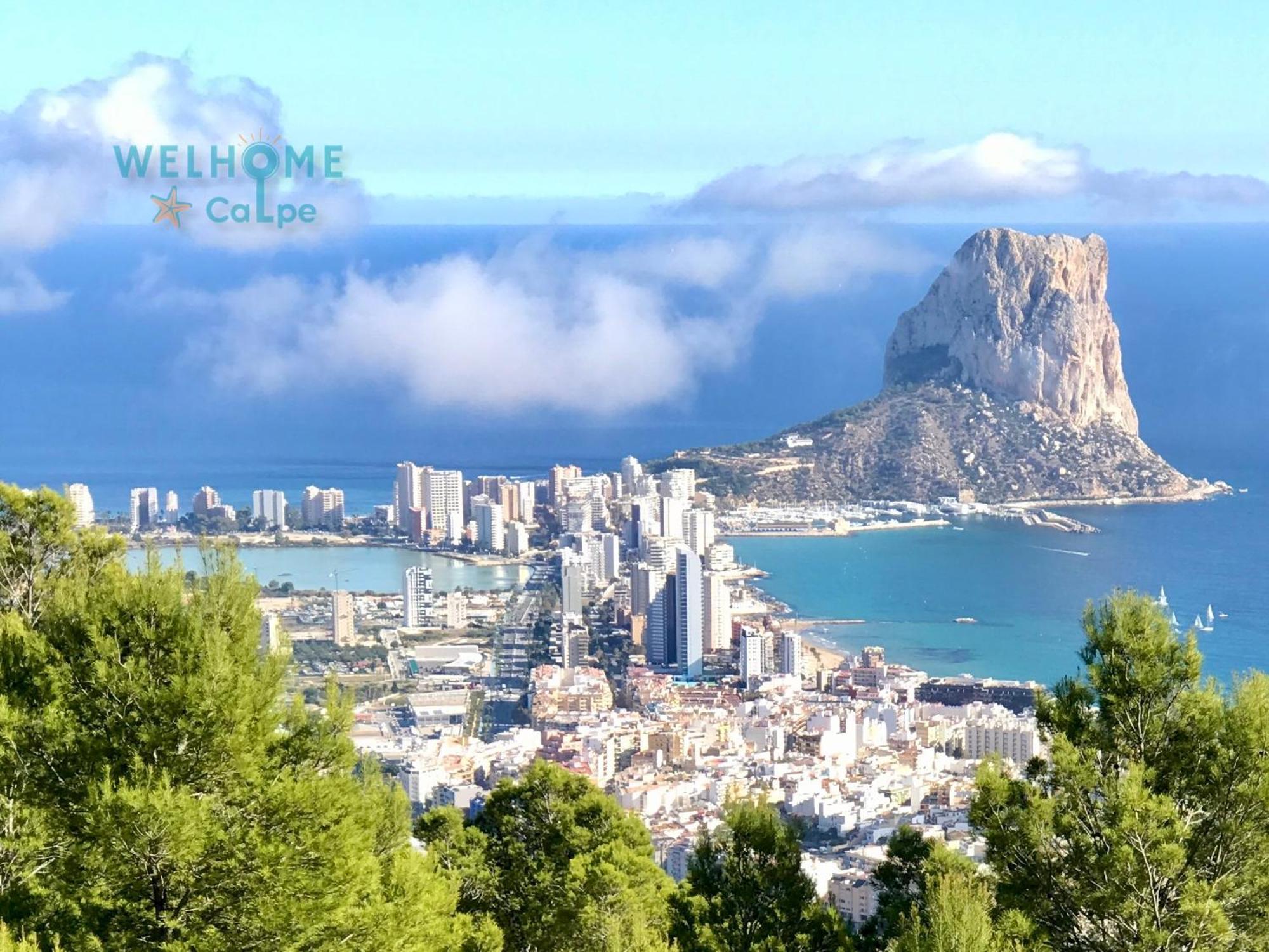 Calalga Сasa Frente A La Playa Con Piscina Privada Villa Calpe Eksteriør billede