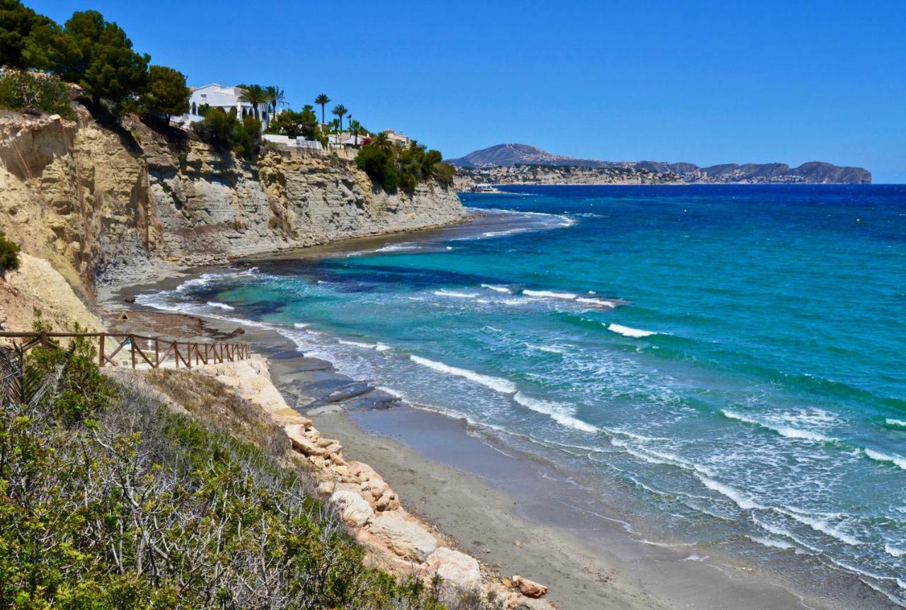 Calalga Сasa Frente A La Playa Con Piscina Privada Villa Calpe Eksteriør billede