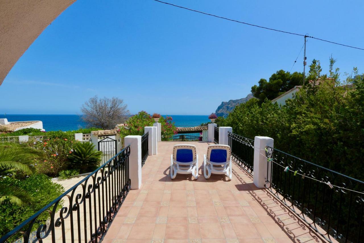 Calalga Сasa Frente A La Playa Con Piscina Privada Villa Calpe Eksteriør billede