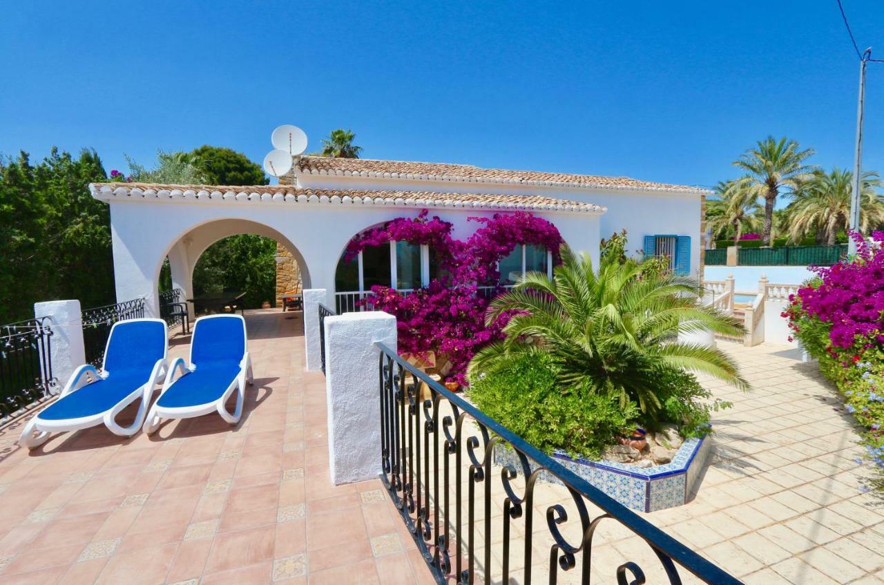 Calalga Сasa Frente A La Playa Con Piscina Privada Villa Calpe Eksteriør billede