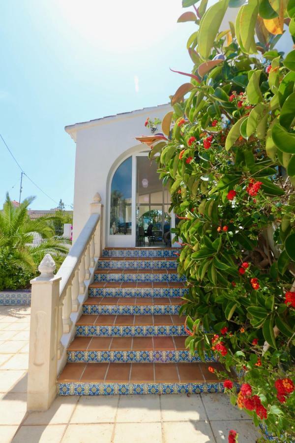 Calalga Сasa Frente A La Playa Con Piscina Privada Villa Calpe Eksteriør billede
