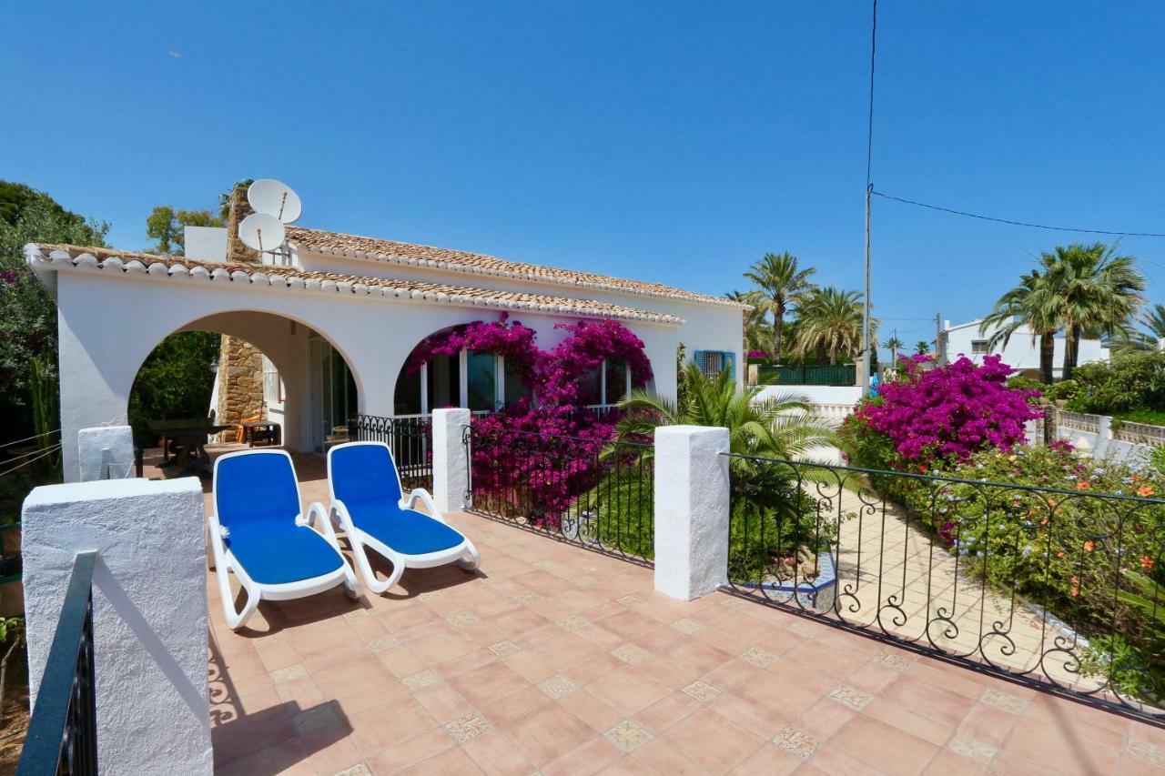 Calalga Сasa Frente A La Playa Con Piscina Privada Villa Calpe Eksteriør billede